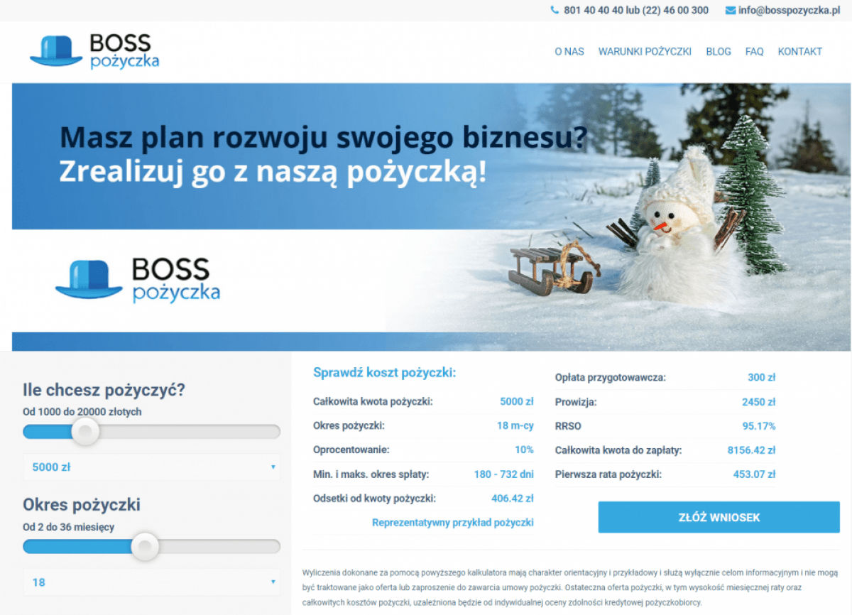 Boss Pożyczka