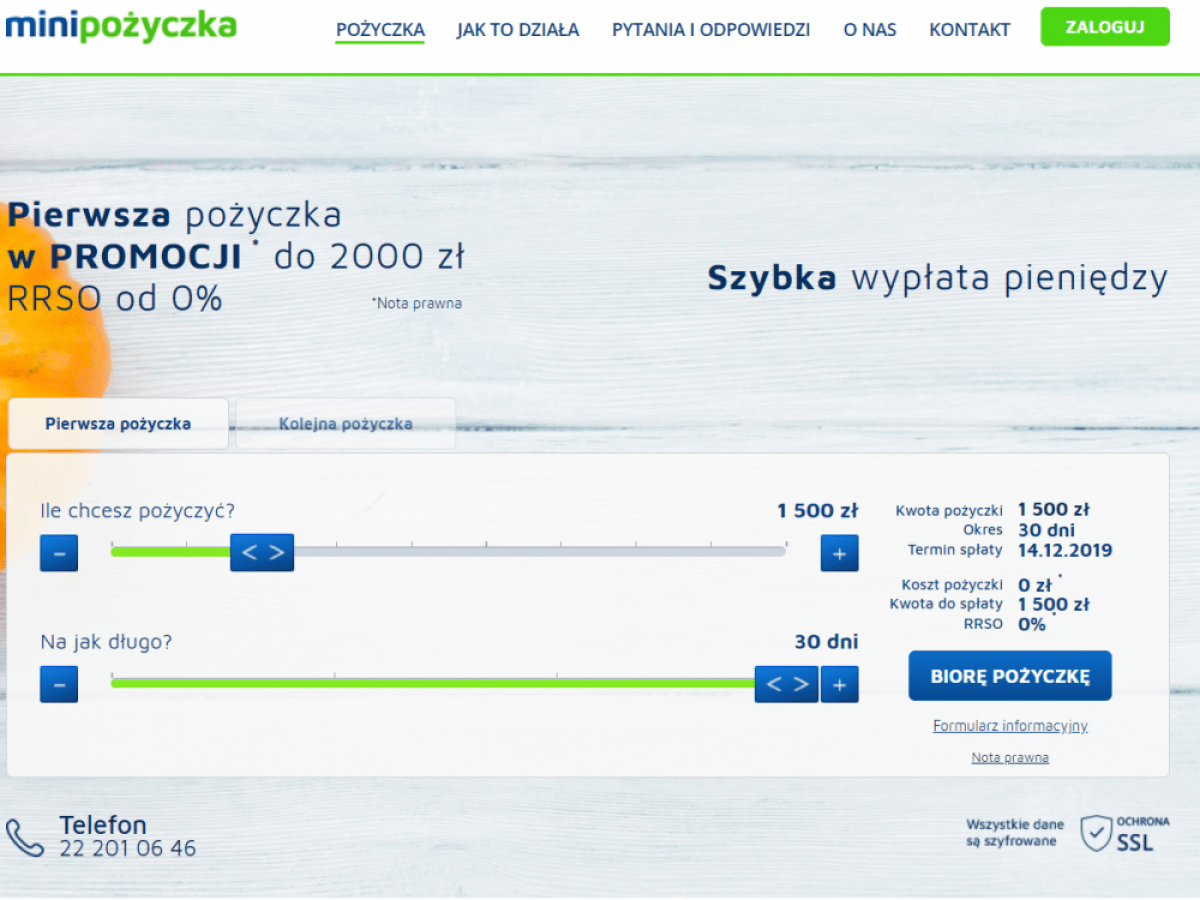 Minipożyczka